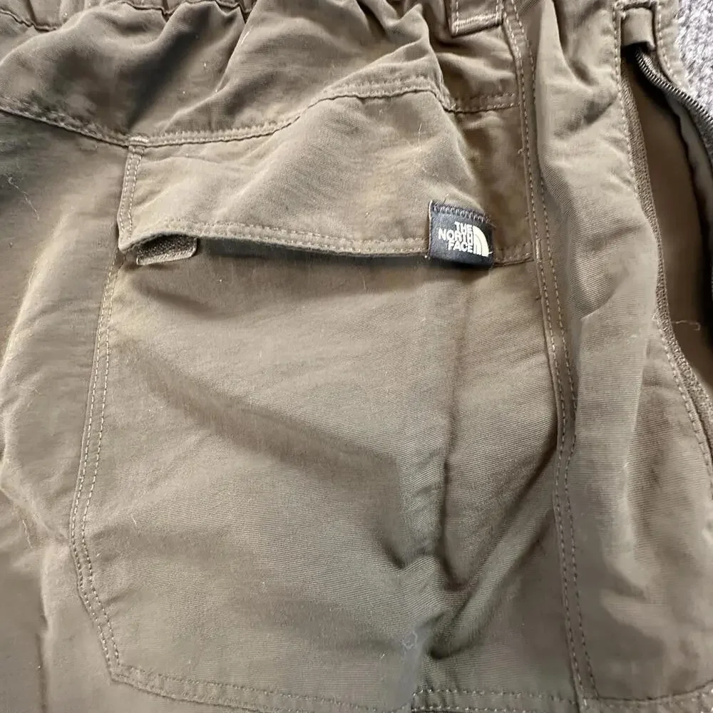 The North Face Men's Cargo‎ Shorts, Size Large, Olive Green